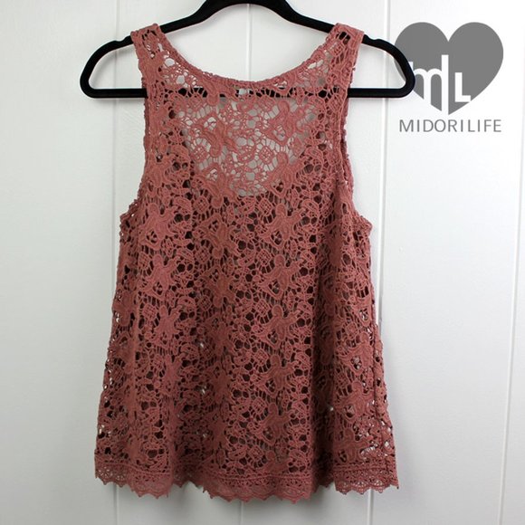 ECOTE Daydreaming Crochet Tank Top - Picture 3 of 5